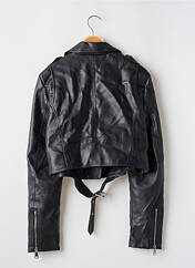 Veste simili cuir noir COPPEROSE pour femme seconde vue