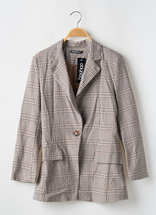 Blazer marron BOOHOO pour femme