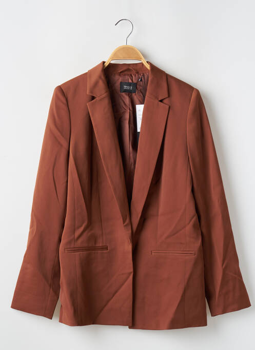 Blazer marron YESSICA pour femme