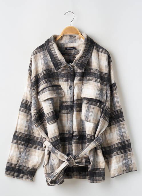 Veste casual beige BOOHOO pour femme