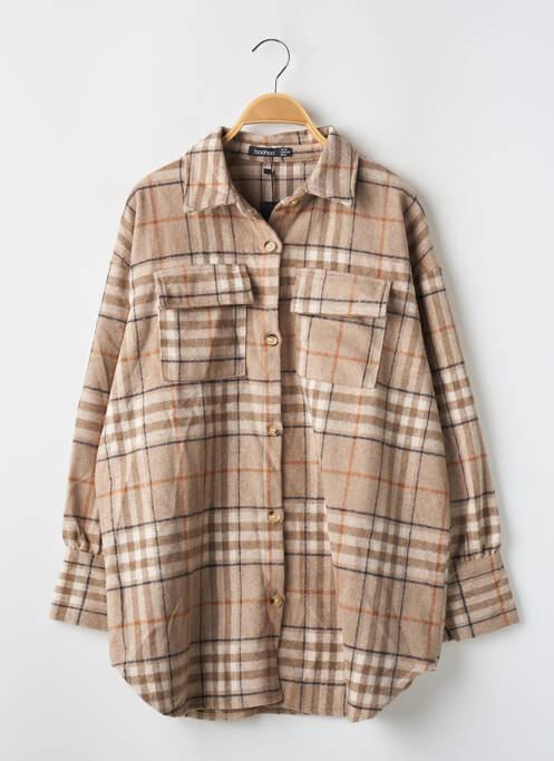 Veste casual beige BOOHOO pour femme