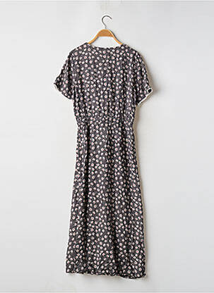 Robe longue manches courtes manches courtes noir KARL MARC JOHN femme