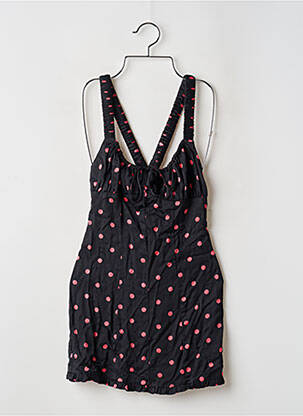 Robe courte fermeture zippée au dos sans manche noir FOR LOVE & LEMONS femme