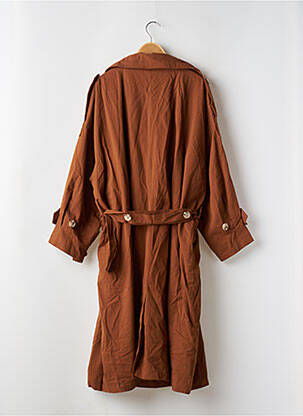 Trench finition intérieure doublée sans capuche marron NASTY GAL femme