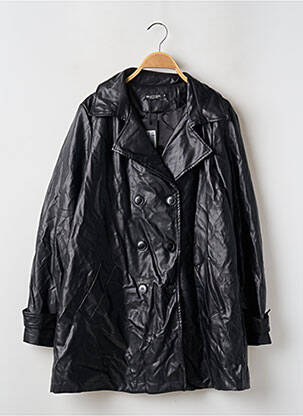 Veste en cuir poches noir NASTY GAL femme