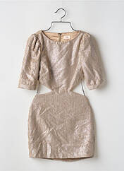 Robe courte beige CAMILA COELHO pour femme seconde vue
