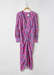 Robe longue rose LADY PIPA pour femme seconde vue