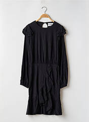 Robe mi-longue noir ROSAE pour femme seconde vue