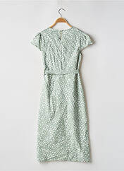 Robe mi-longue vert QED LONDON pour femme seconde vue