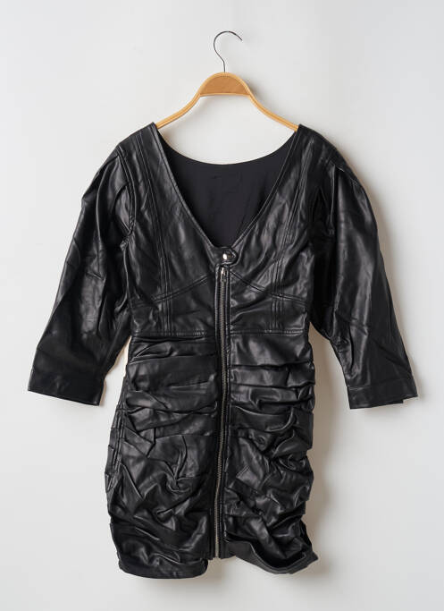 Robe courte manches 3/4 manches 3/4 noir FOR LOVE & LEMONS femme