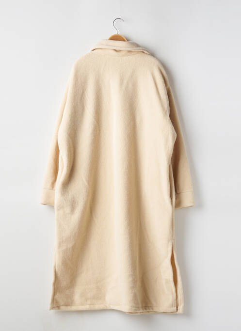 Manteau long beige SANS MARQUE pour femme
