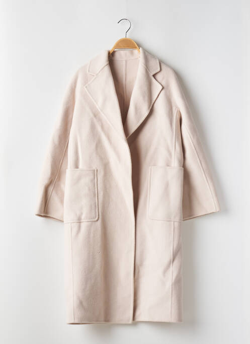 Manteau long beige THE CURATED pour femme