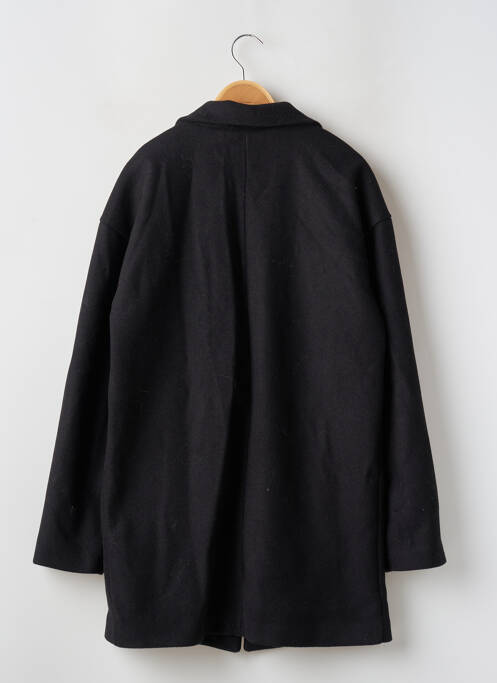 Manteau long noir BOOHOO pour femme