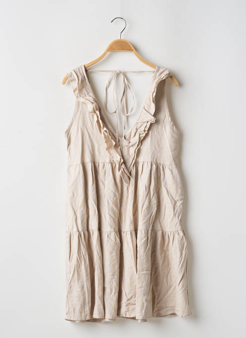 Robe courte beige ALOHAS pour femme