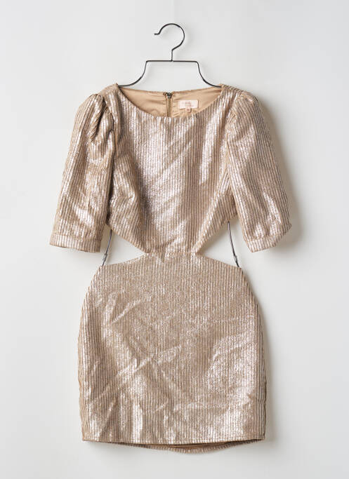 Robe courte beige CAMILA COELHO pour femme