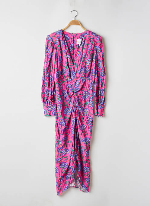 Robe longue rose LADY PIPA pour femme