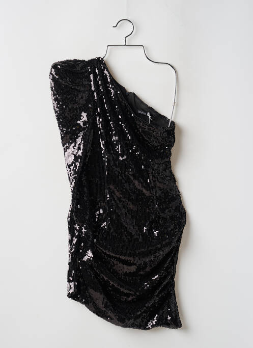 Robe mi-longue noir BOOHOO pour femme