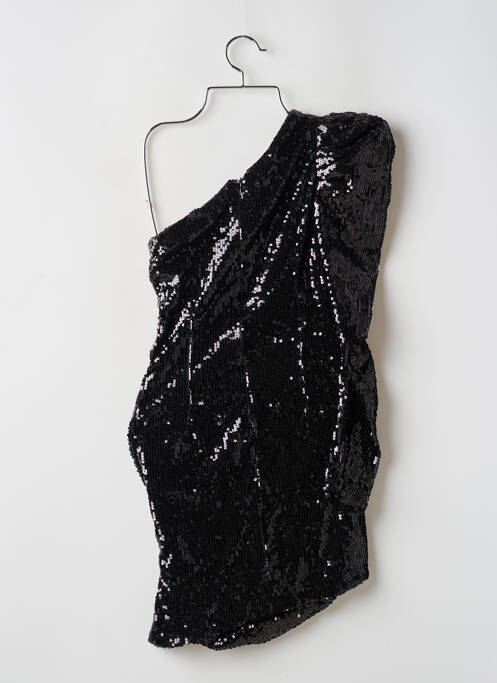 Robe mi-longue noir BOOHOO pour femme