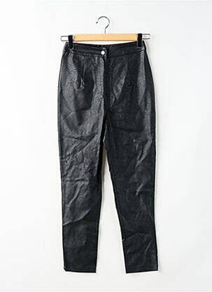 Pantalon slim poches taille haute noir NASTY GAL femme
