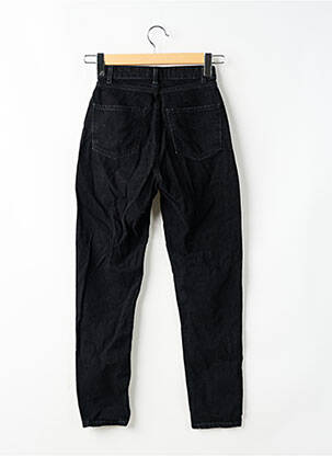 Jean coupe mom  taille haute noir ELEVEN PARIS femme