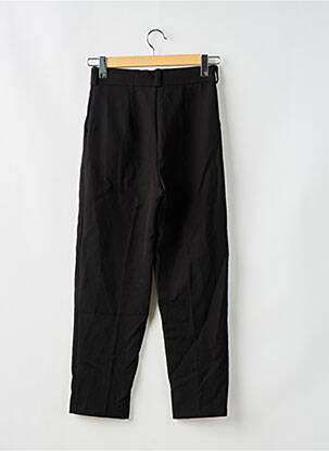Pantalon droit stretch taille haute noir FIND. femme