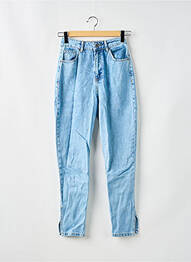 Jean coupe mom  taille haute bleu NASTY GAL femme