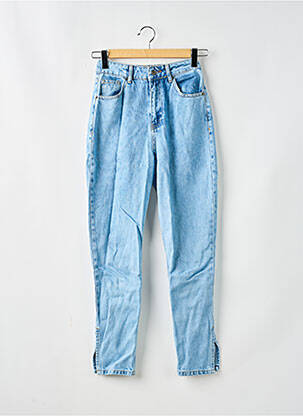 Jean coupe mom  taille haute bleu NASTY GAL femme