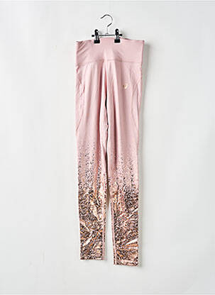 Legging effet matière satinée taille haute rose OCEANS APART femme