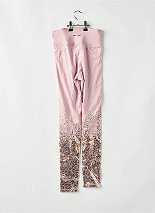 Legging effet matière satinée taille haute rose OCEANS APART femme