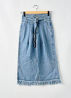 Jeans coupe large  taille haute bleu KIABI femme