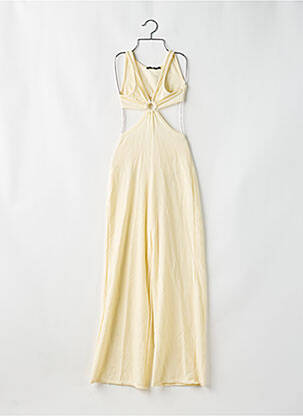 Combi-pantalon sans manche sans manche beige NASTY GAL femme
