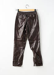 Pantalon droit marron MANGO pour femme seconde vue