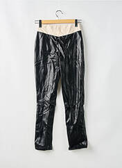 Pantalon droit noir BOOHOO pour femme seconde vue