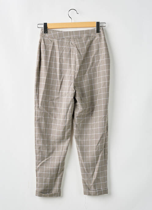 Pantalon droit beige BOOHOO pour femme