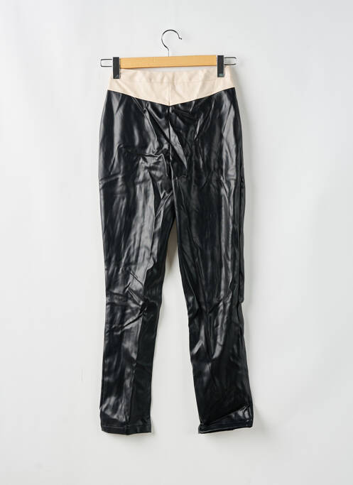 Pantalon droit noir BOOHOO pour femme