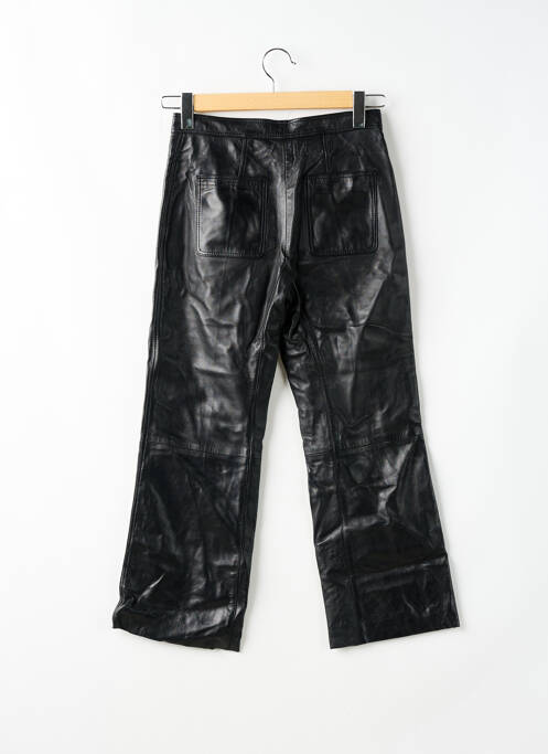 Pantalon droit noir SANDRO pour femme