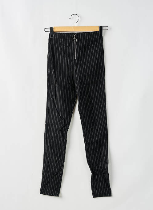 Pantalon slim noir JENNYFER pour femme