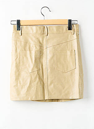 Jupe courte poches beige IVIVI femme