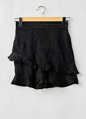 Jupe short taille haute noir ALMA femme