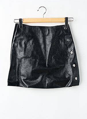 Jupe courte taille à pinces noir SONIA RYKIEL femme