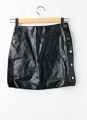 Jupe courte taille à pinces noir SONIA RYKIEL femme
