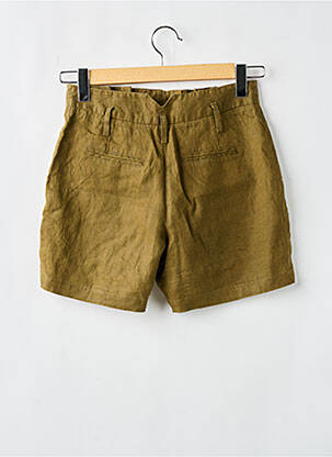 Short taille à pinces taille normale vert LA REDOUTE femme