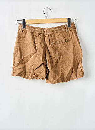 Short fermeture zippée sous rabat boutonné taille normale marron SUD EXPRESS femme