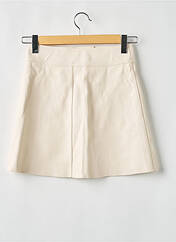 Jupe courte beige MOLLY BRACKEN pour femme seconde vue