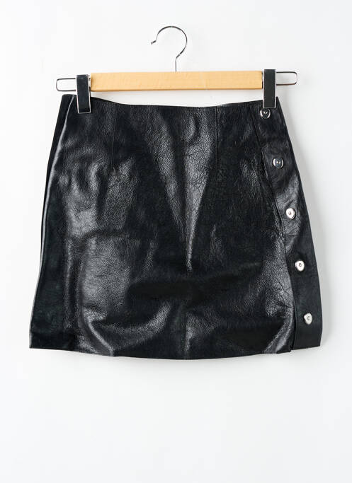 Jupe courte taille haute noir SONIA RYKIEL femme