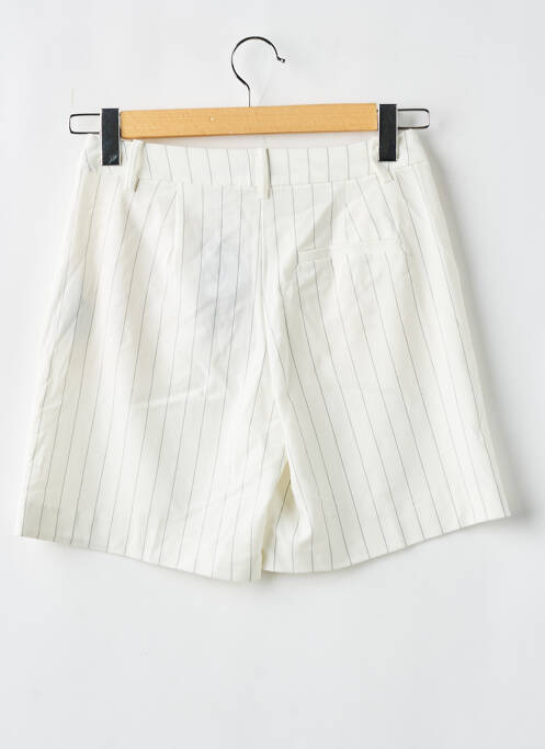 Bermuda blanc ICHI pour femme