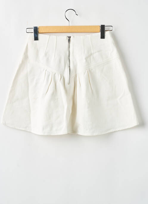 Jupe courte blanc LOAVIES femme