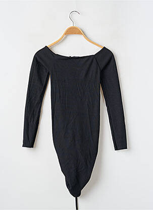 Robe courte manches longues manches longues noir PRETTY LITTLE THING femme