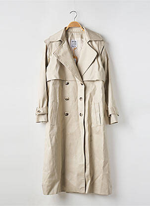 Trench finition intérieure doublée sans capuche beige MAISON CLICHÉE femme