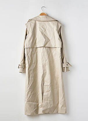 Trench tissage popeline sans capuche beige MAISON CLICHÉE femme